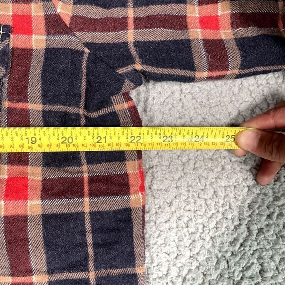 VIntage Rugged Trail Flannel Button Up Shirt Men Plaid 70s 80s Long sleeve Large - Picture 4 of 6